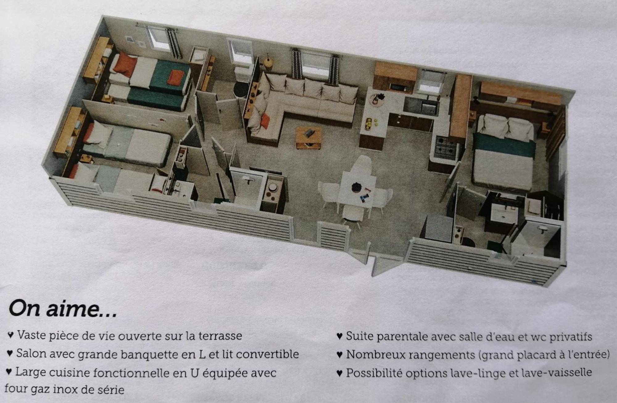 Mobil Home Bord D'Eau Camping 4 Etoiles Les Viviers Lège-Cap-Ferret 外观 照片